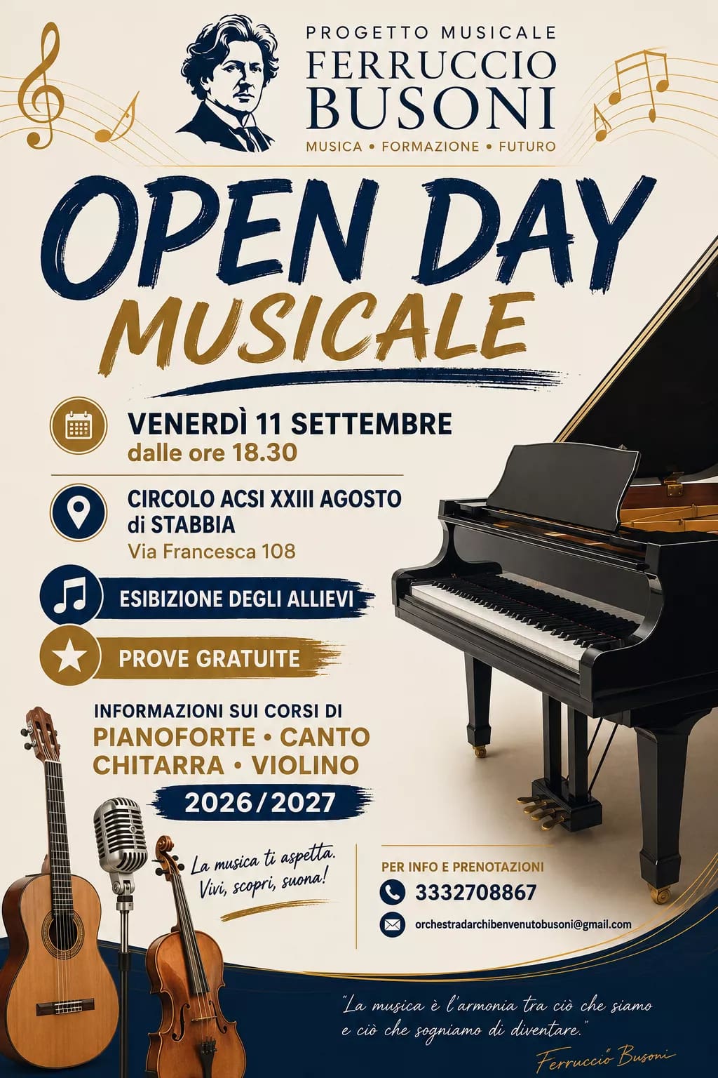 Open Day Musicale