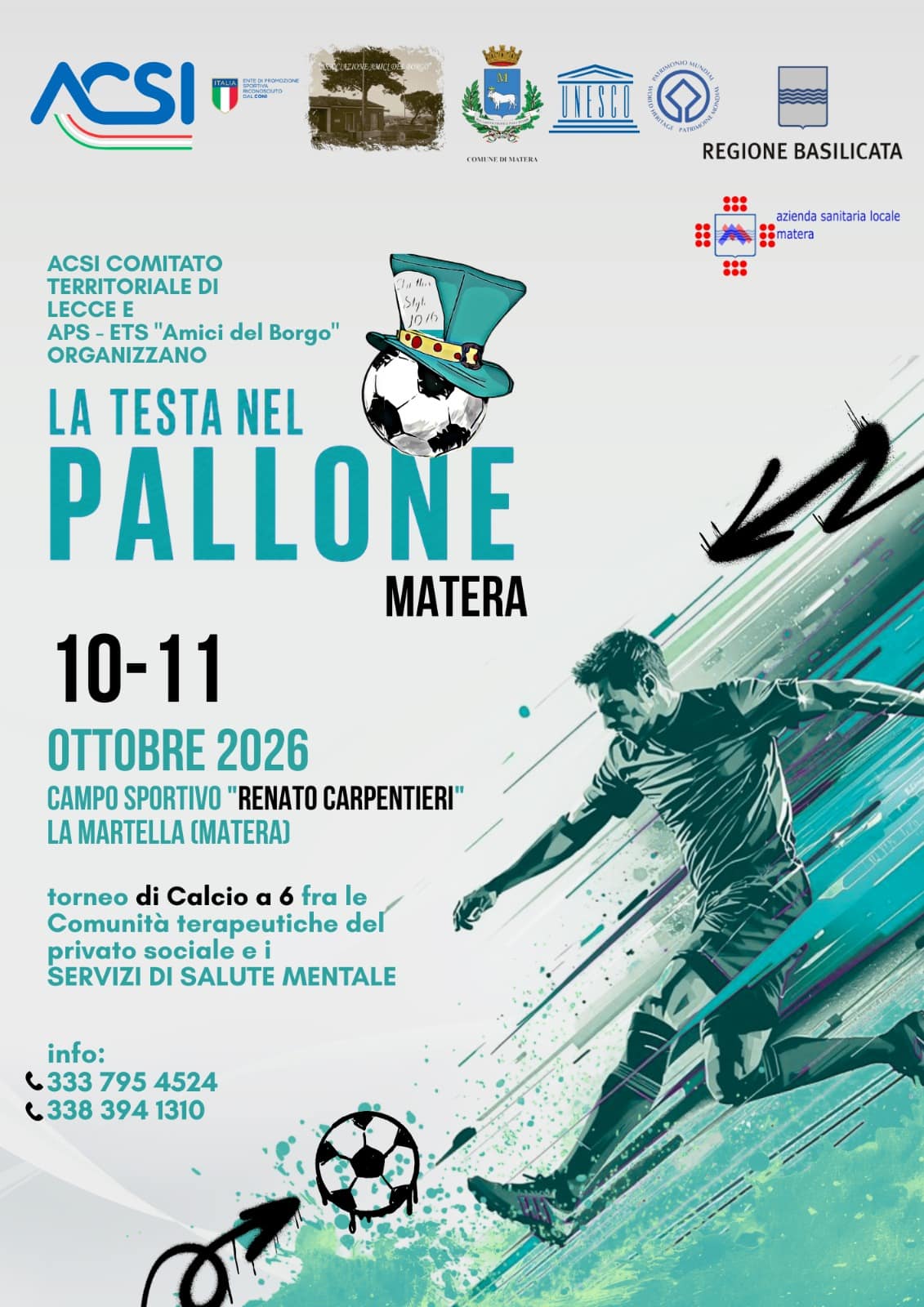 La Testa Nel Pallone 2026 Matera