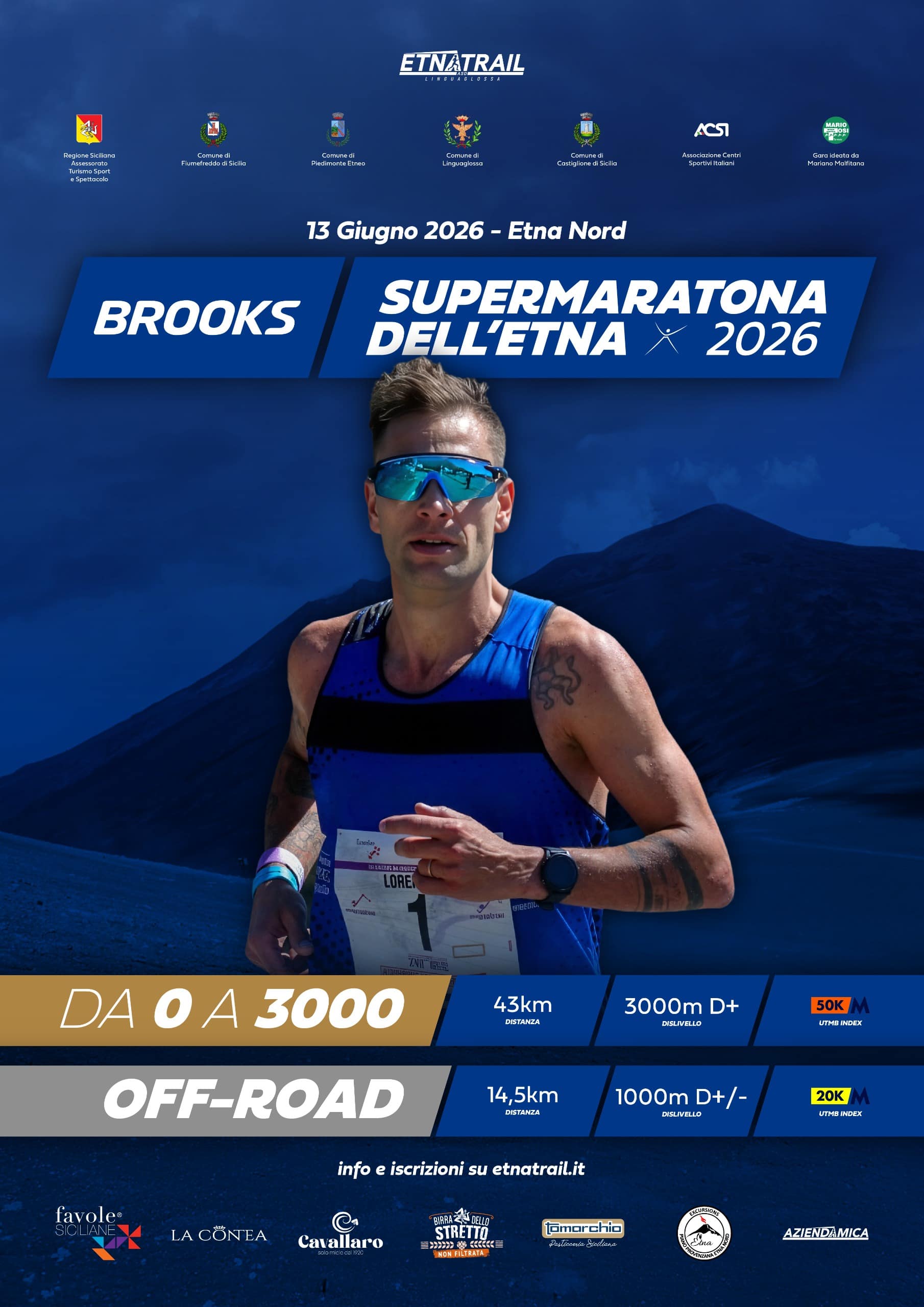 Brooks Super Maratona dell’Etna 2026