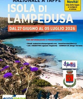 Torna il Giro Podistico a Tappe Isola di Lampedusa